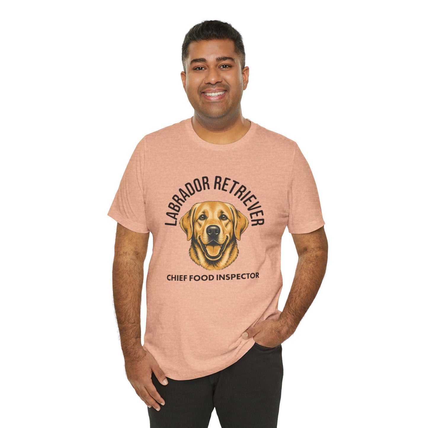Labrador Retriever Club Chief Food Inspector Graphic Tee