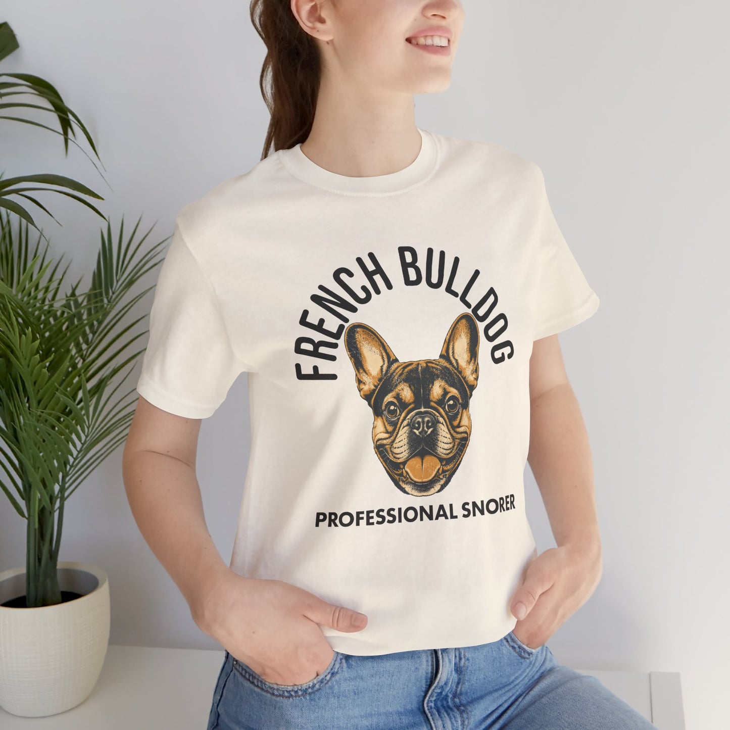 French Bulldog Club Professional Snorer Graphic Tee