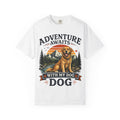 Adventure Awaits With My Dog Retro T-Shirt