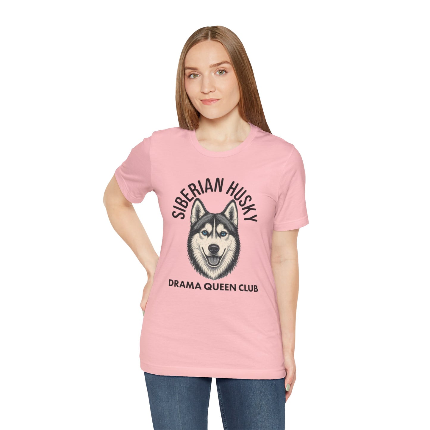 Siberian Husky Club Drama Queen Official Graphic Tee
