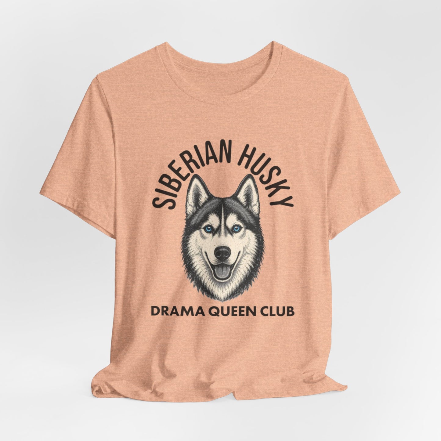 Siberian Husky Club Drama Queen Official Graphic Tee