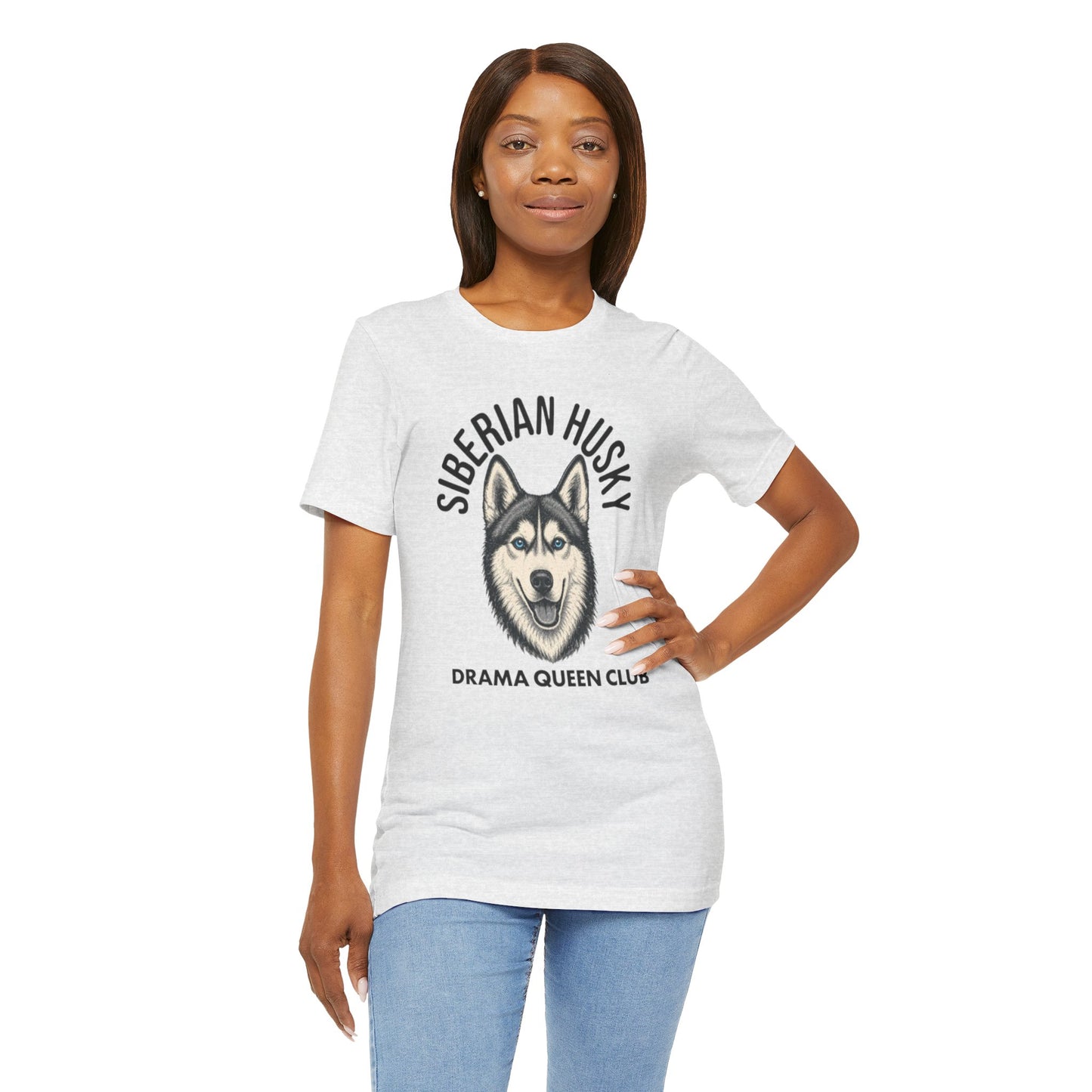 Siberian Husky Club Drama Queen Official Graphic Tee
