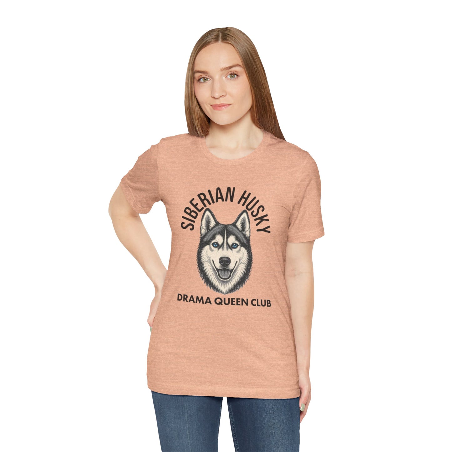 Siberian Husky Club Drama Queen Official Graphic Tee