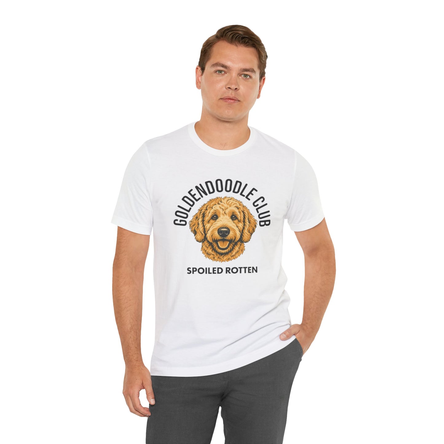 Goldendoodle Club Spoiled Rotten Graphic Tee