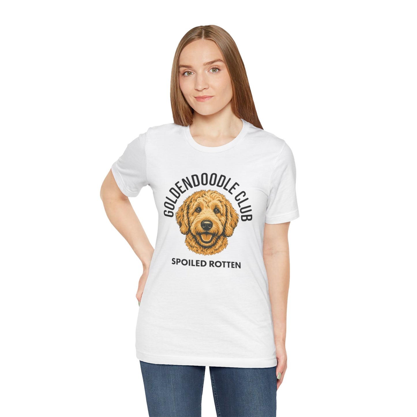 Goldendoodle Club Spoiled Rotten Graphic Tee