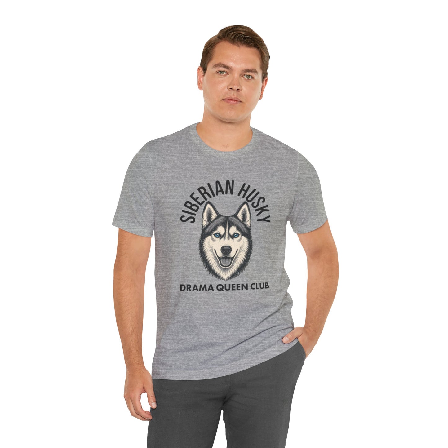 Siberian Husky Club Drama Queen Official Graphic Tee