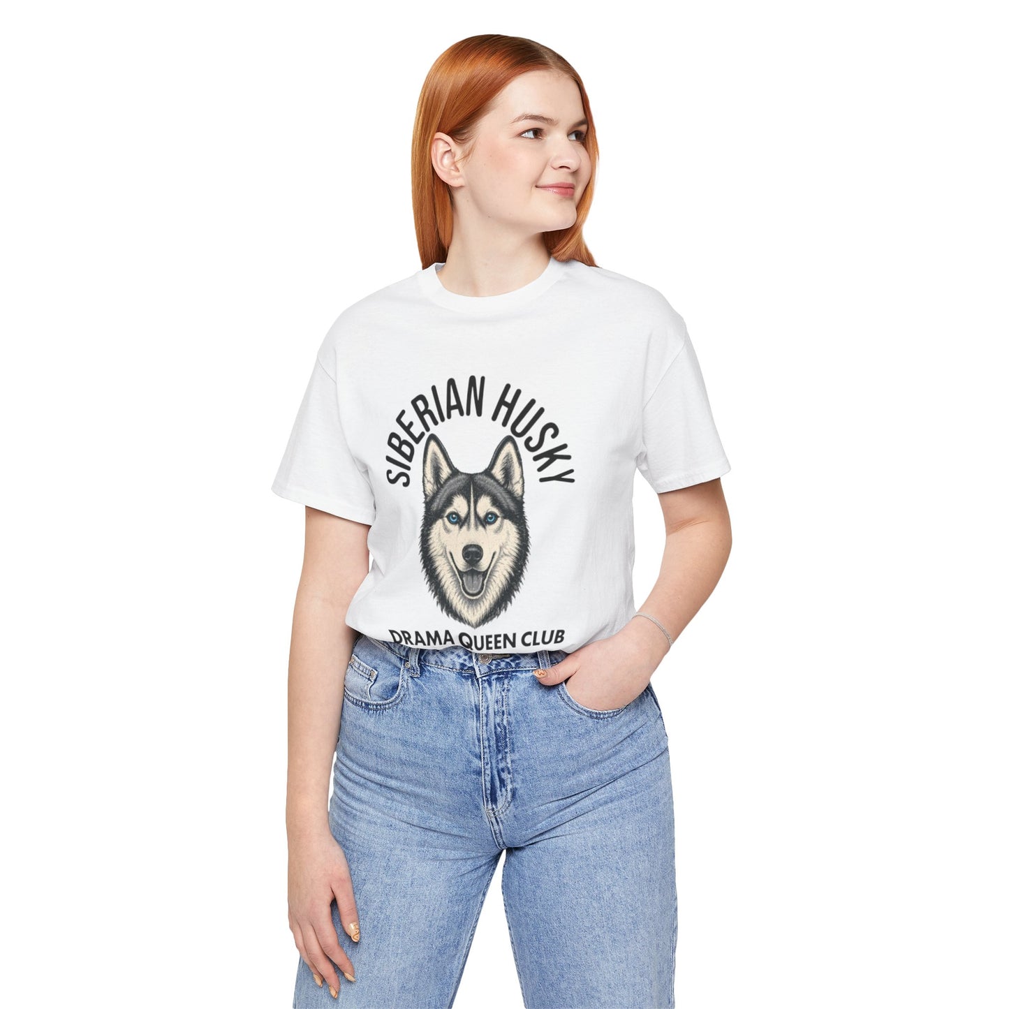 Siberian Husky Club Drama Queen Official Graphic Tee
