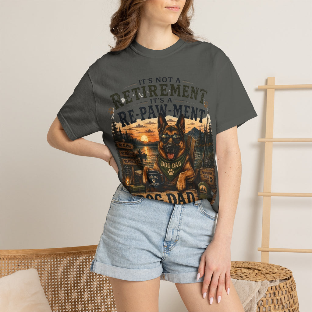 It's Not Retirement, It's Re-Paw-Ment Dog Dad Comfort Colors® T-Shirt