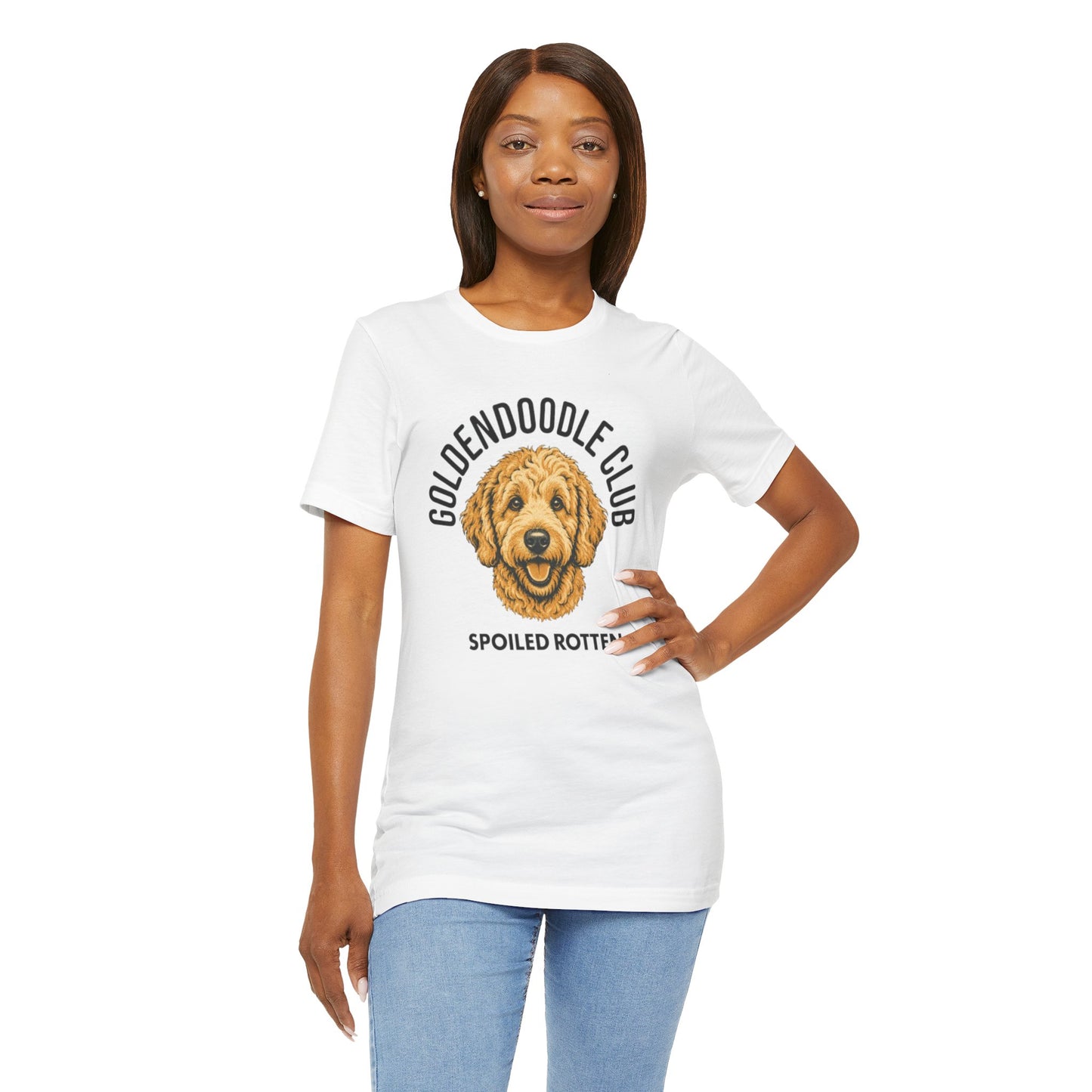 Goldendoodle Club Spoiled Rotten Graphic Tee