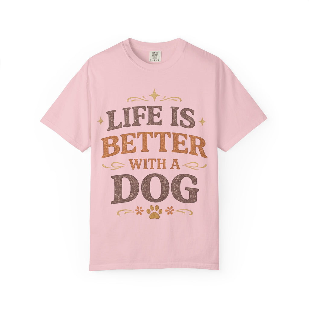 Life Is Better With a Dog Retro T-Shirt