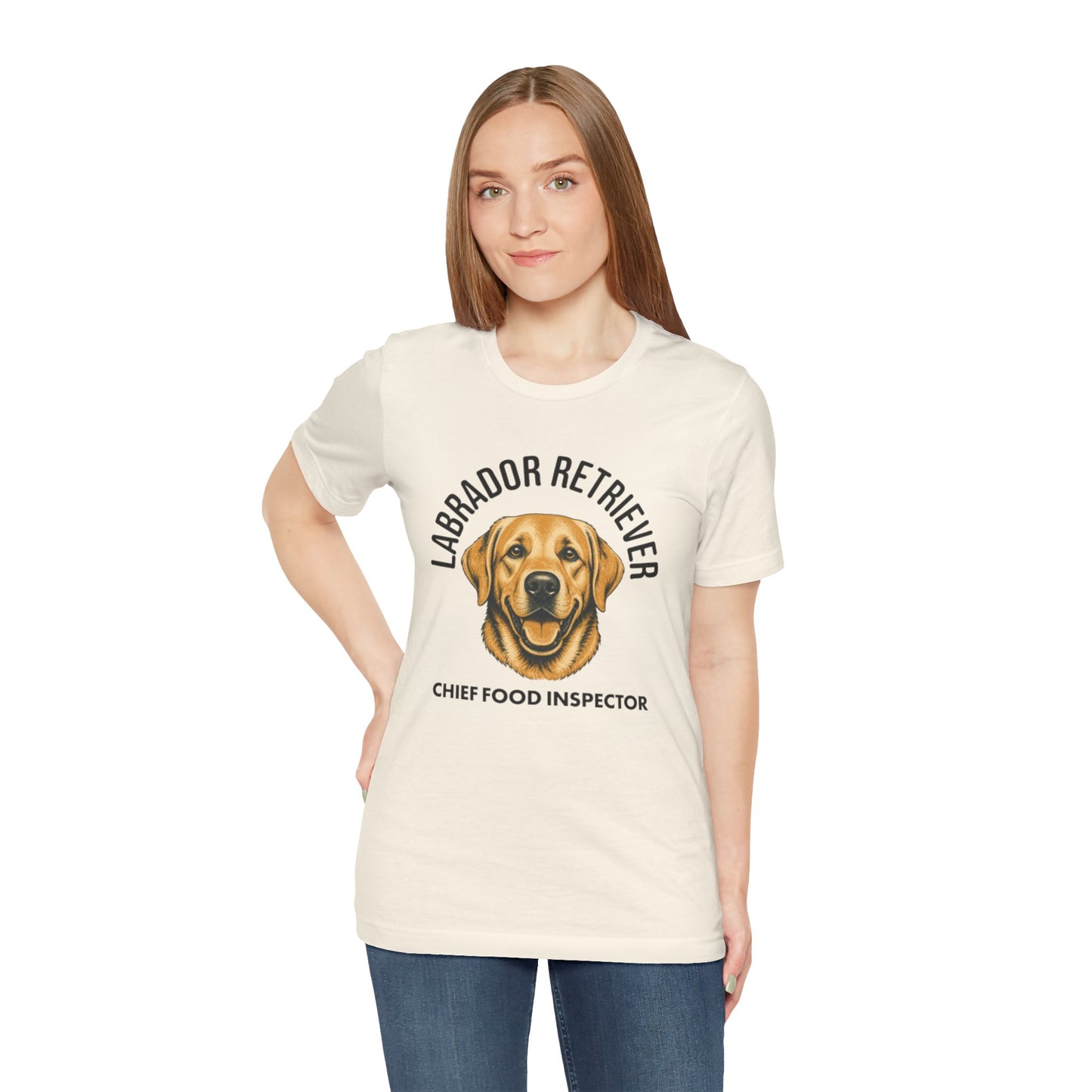 Labrador Retriever Club Chief Food Inspector Graphic Tee