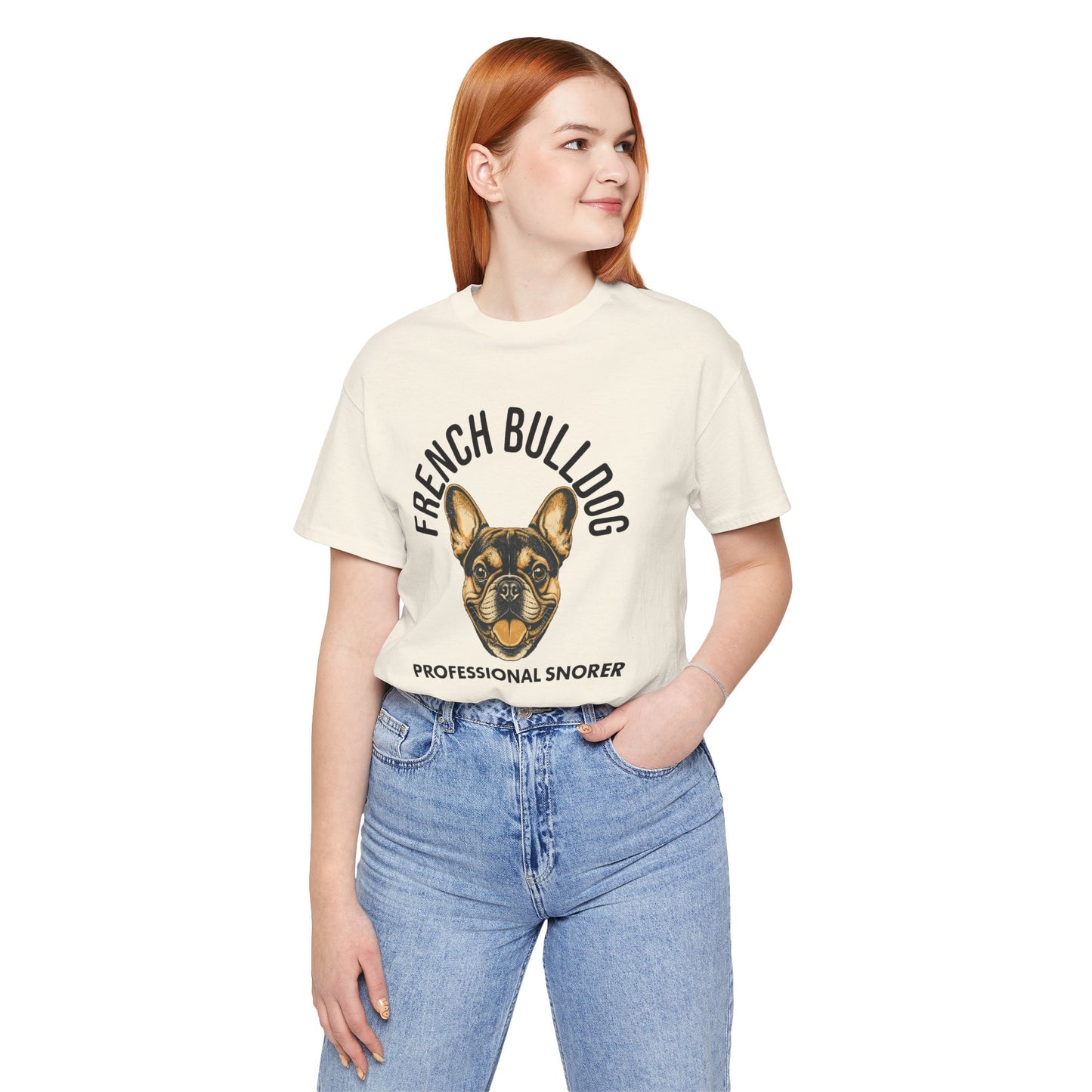 French Bulldog Club Professional Snorer Graphic Tee