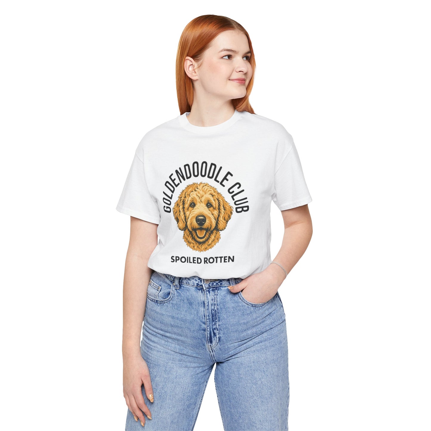Goldendoodle Club Spoiled Rotten Graphic Tee