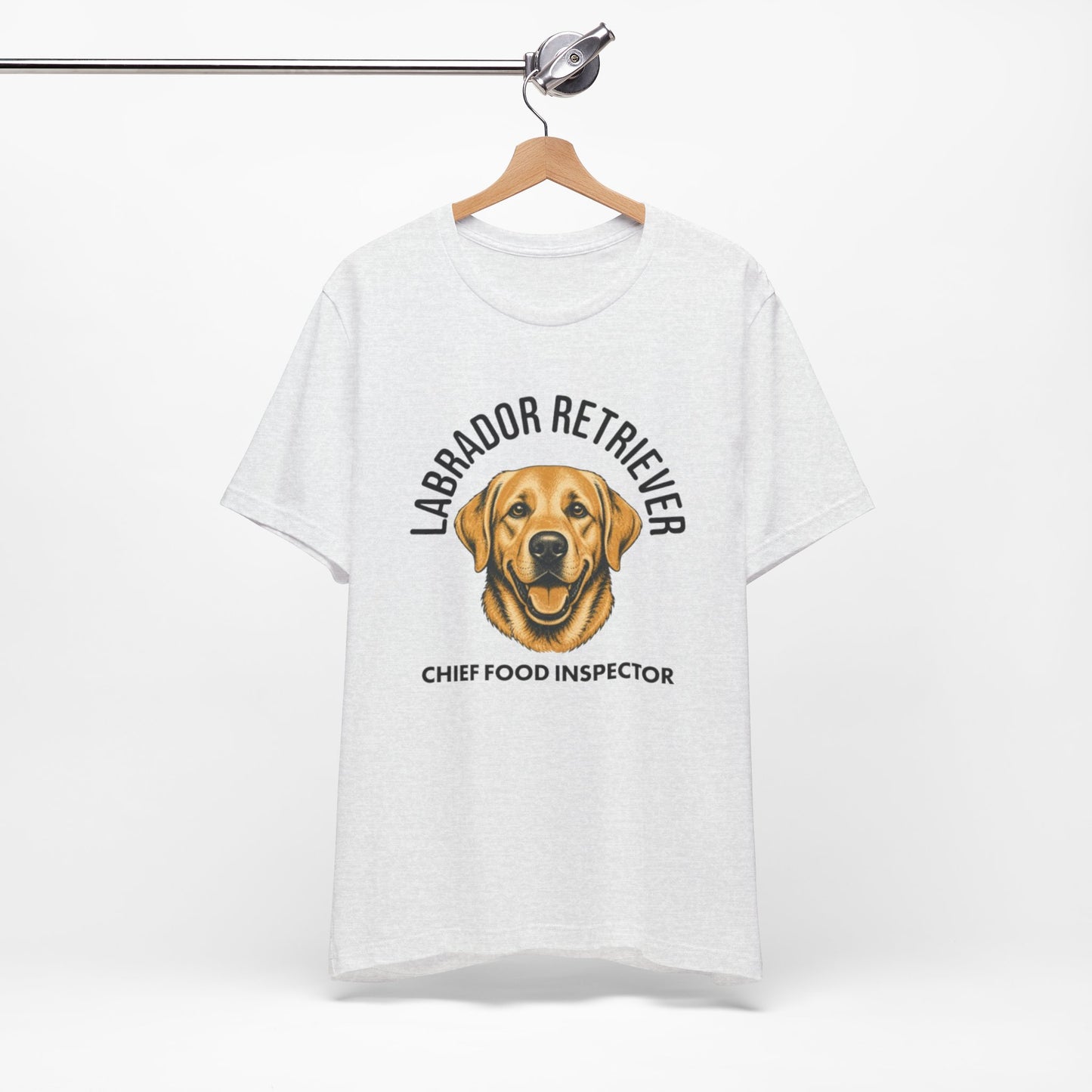 Labrador Retriever Club Chief Food Inspector Graphic Tee