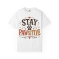 Stay Pawsitive Retro T-Shirt