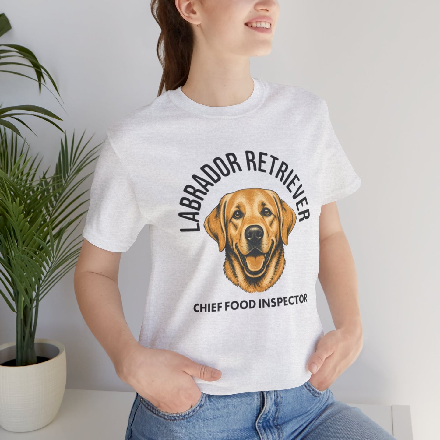 Labrador Retriever Club Chief Food Inspector Graphic Tee