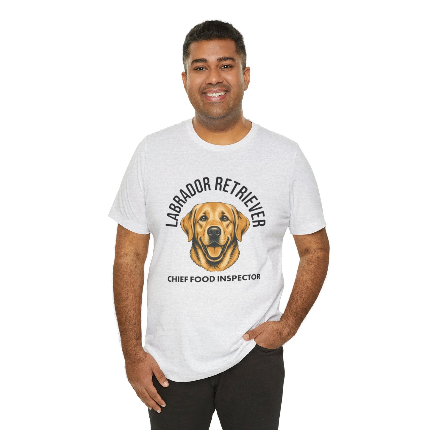 Labrador Retriever Club Chief Food Inspector Graphic Tee