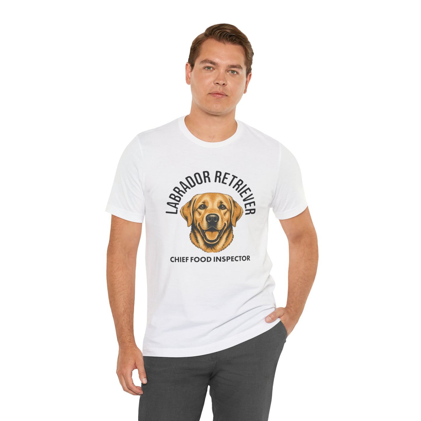 Labrador Retriever Club Chief Food Inspector Graphic Tee