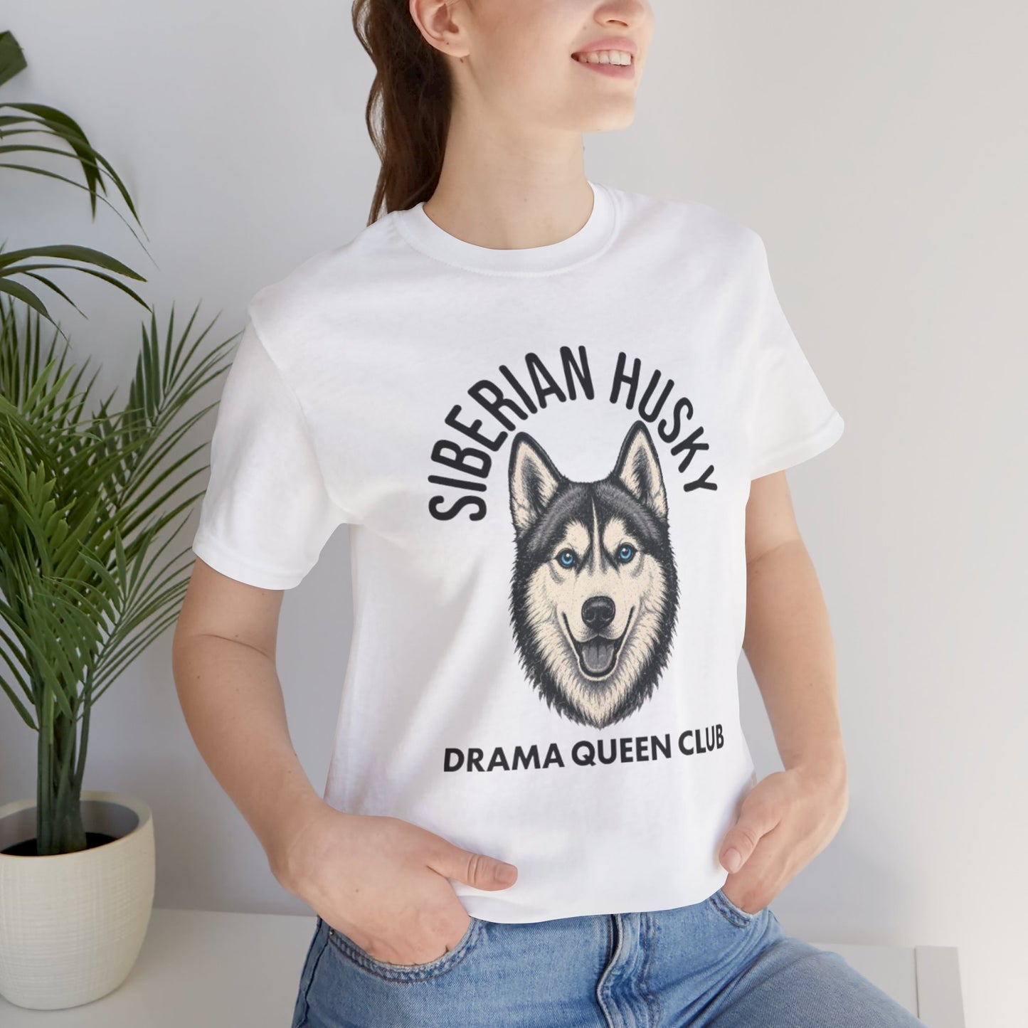 Siberian Husky Club Drama Queen Official Graphic Tee