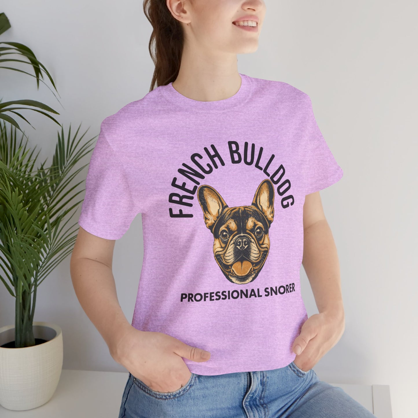 French Bulldog Club Professional Snorer Graphic Tee