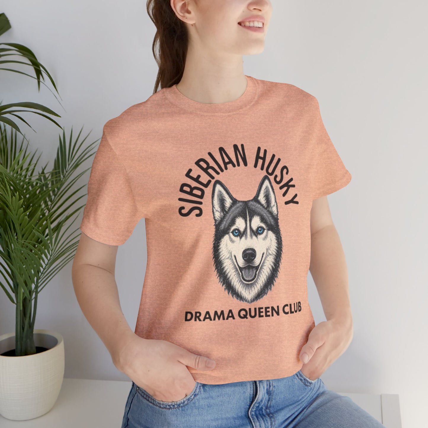 Siberian Husky Club Drama Queen Official Graphic Tee