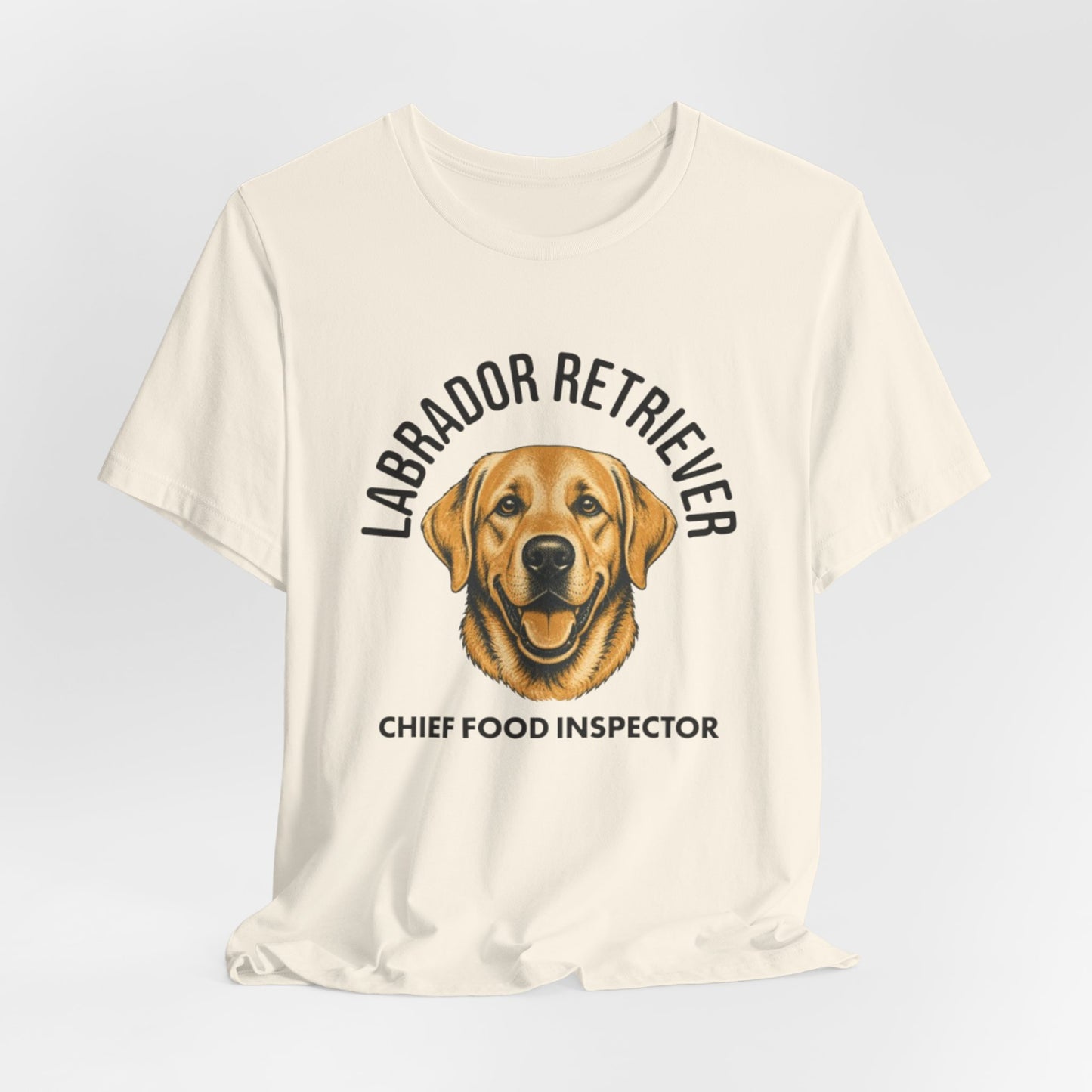 Labrador Retriever Club Chief Food Inspector Graphic Tee