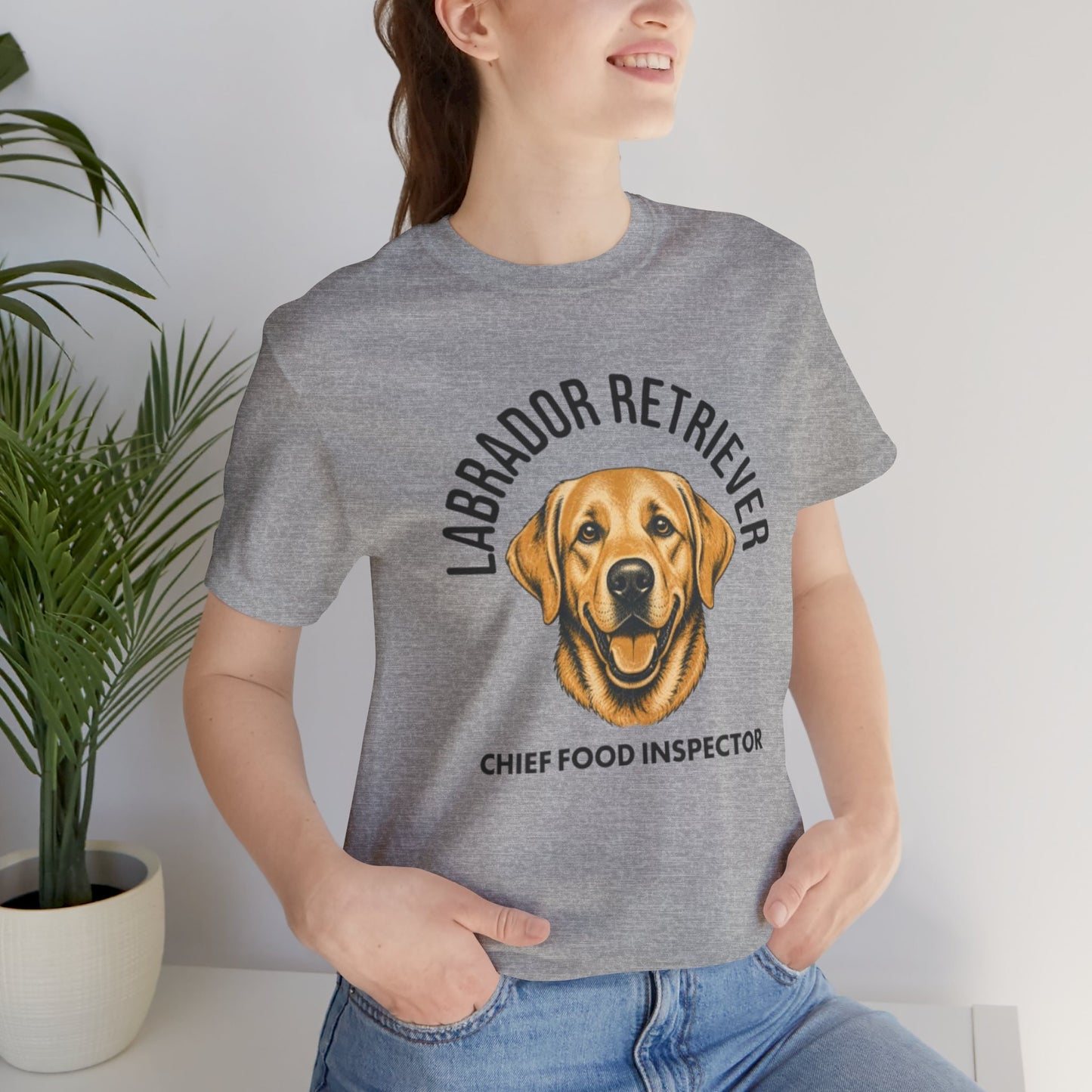 Labrador Retriever Club Chief Food Inspector Graphic Tee