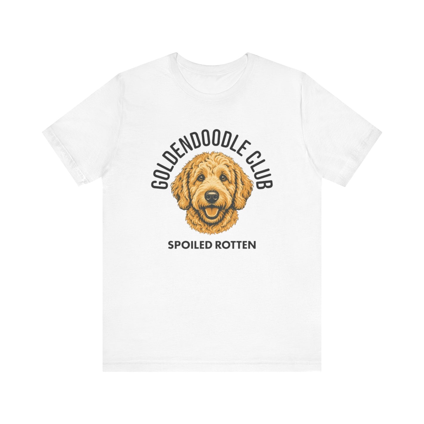 Goldendoodle Club Spoiled Rotten Graphic Tee