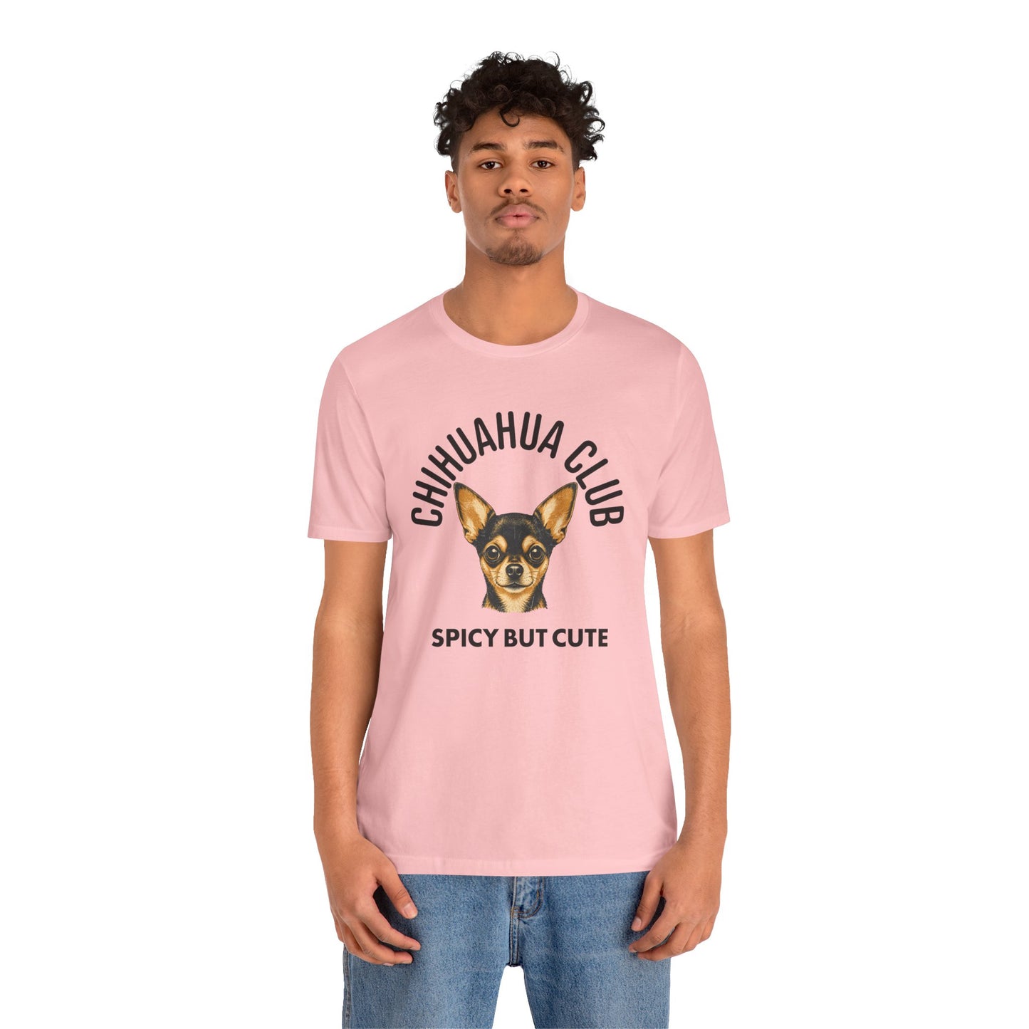Chihuahua Club Spicy But Cute Graphic Tee