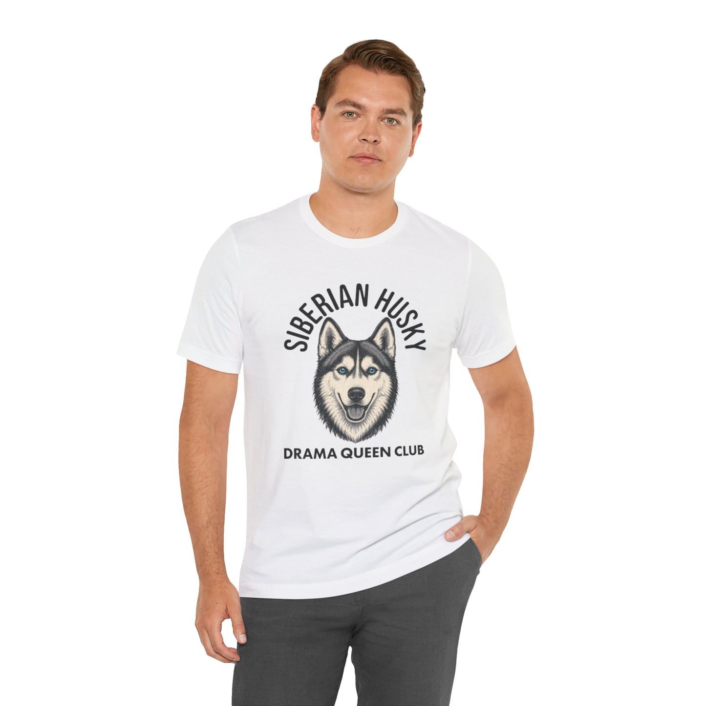 Siberian Husky Club Drama Queen Official Graphic Tee