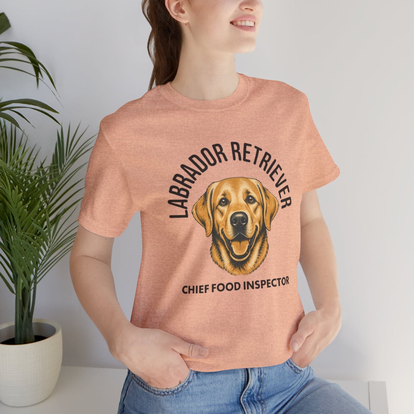 Labrador Retriever Club Chief Food Inspector Graphic Tee