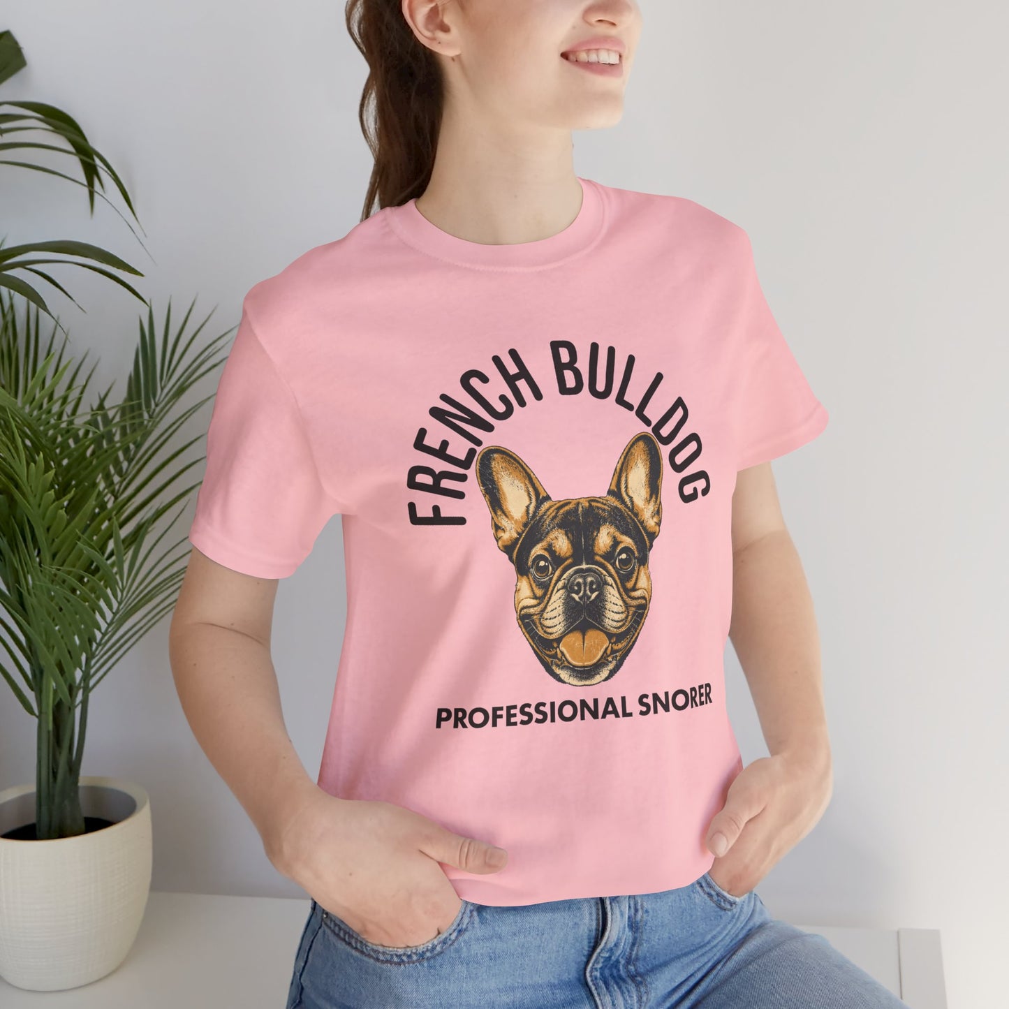 French Bulldog Club Professional Snorer Graphic Tee