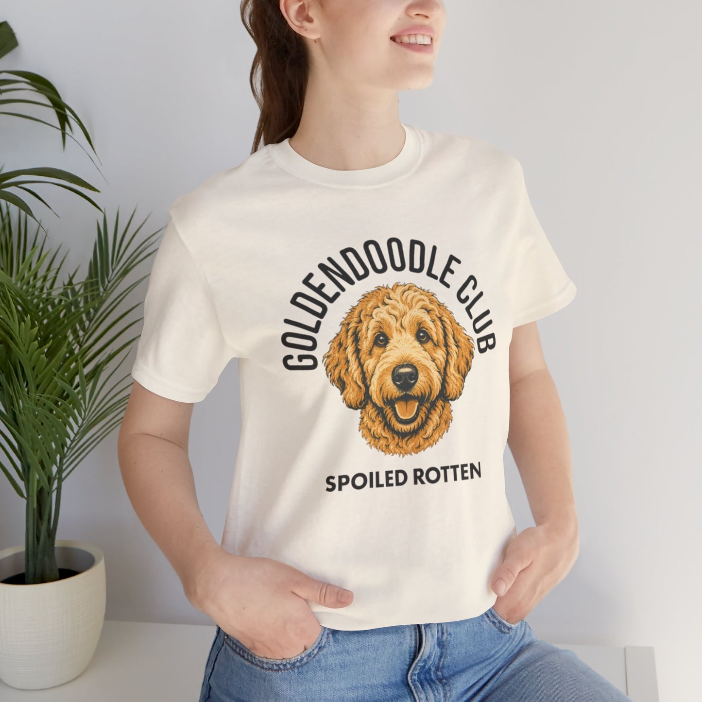 Goldendoodle Club Spoiled Rotten Graphic Tee