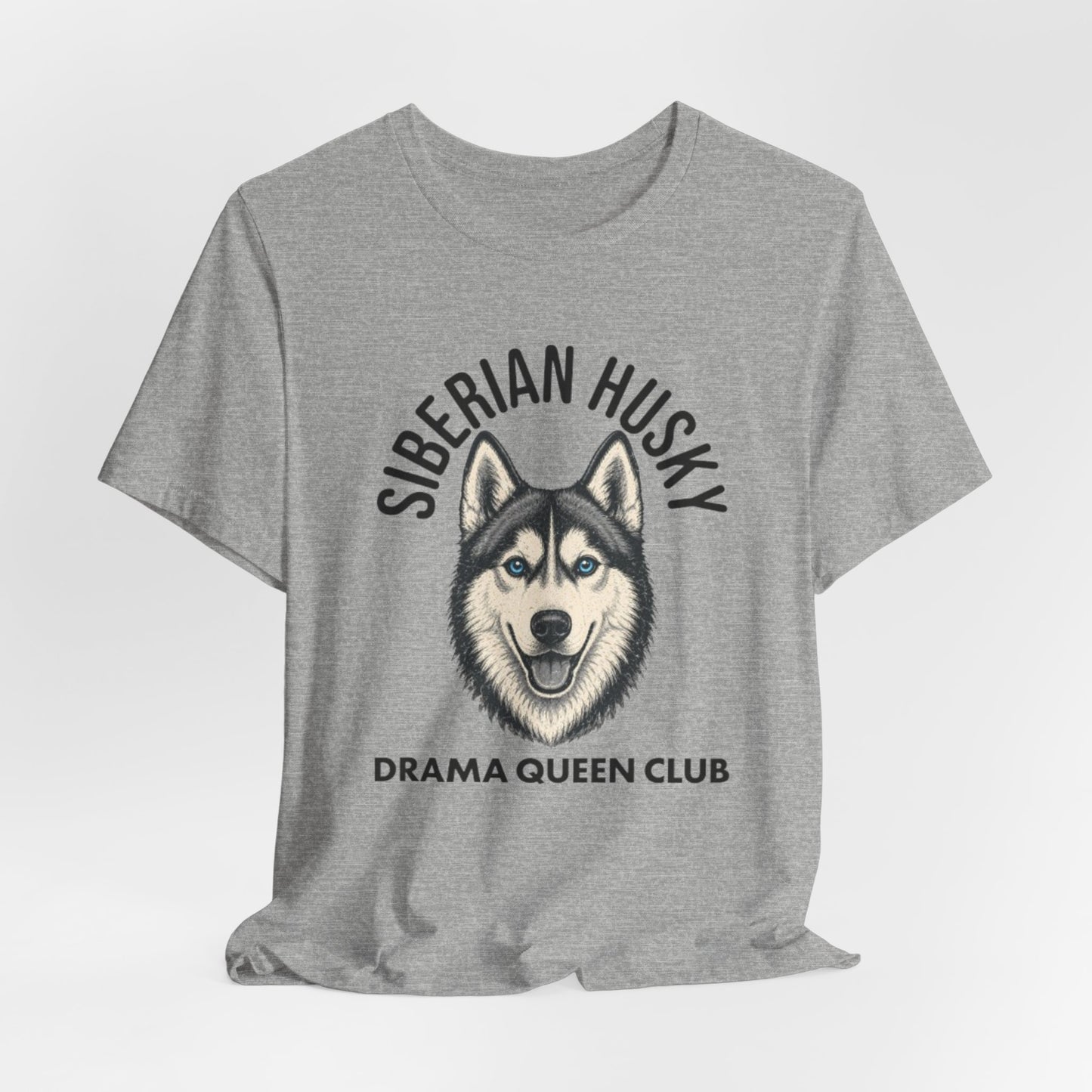 Siberian Husky Club Drama Queen Official Graphic Tee