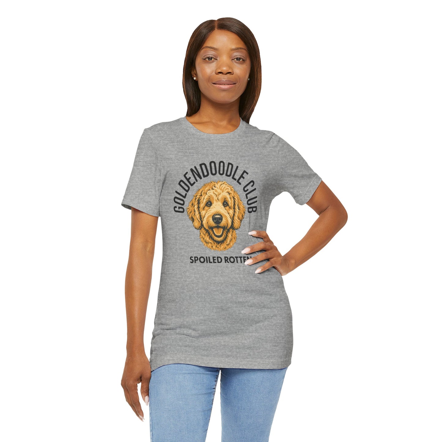 Goldendoodle Club Spoiled Rotten Graphic Tee