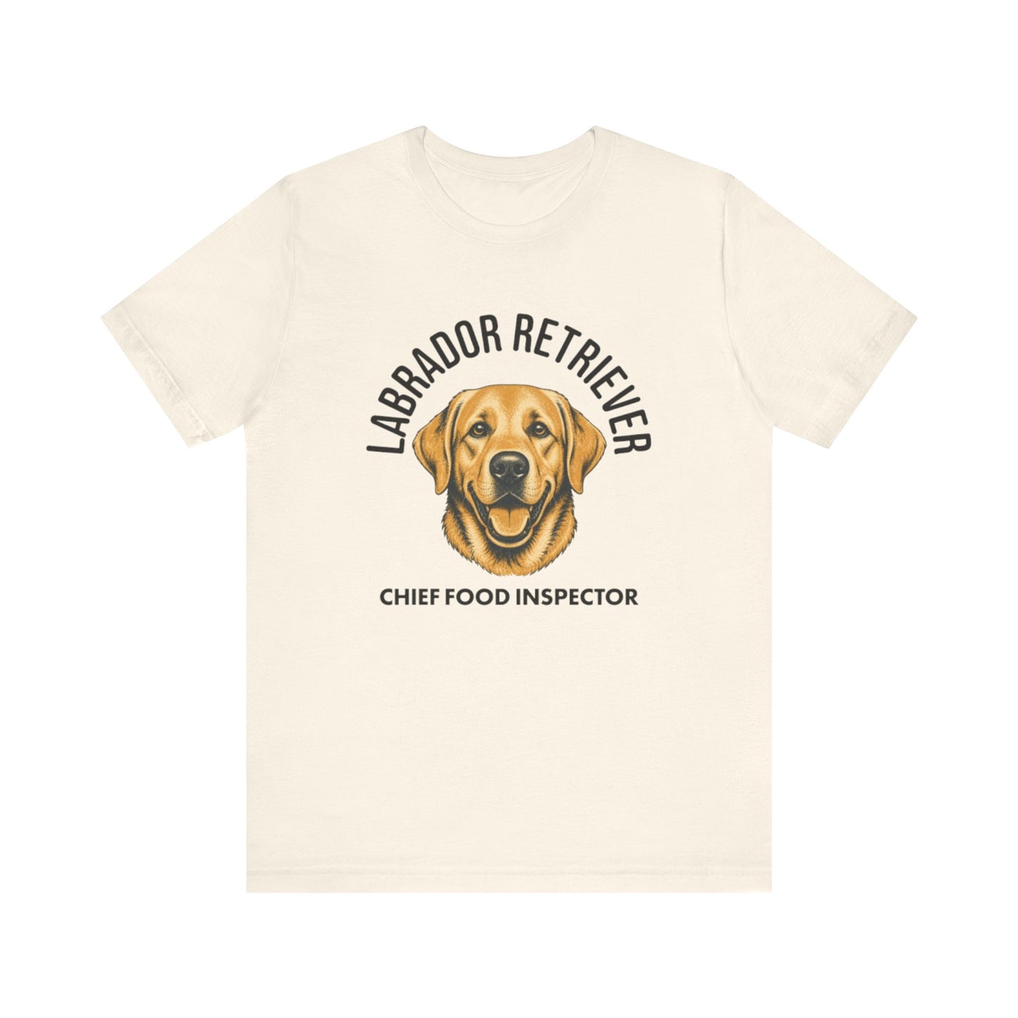 Labrador Retriever Club Chief Food Inspector Graphic Tee