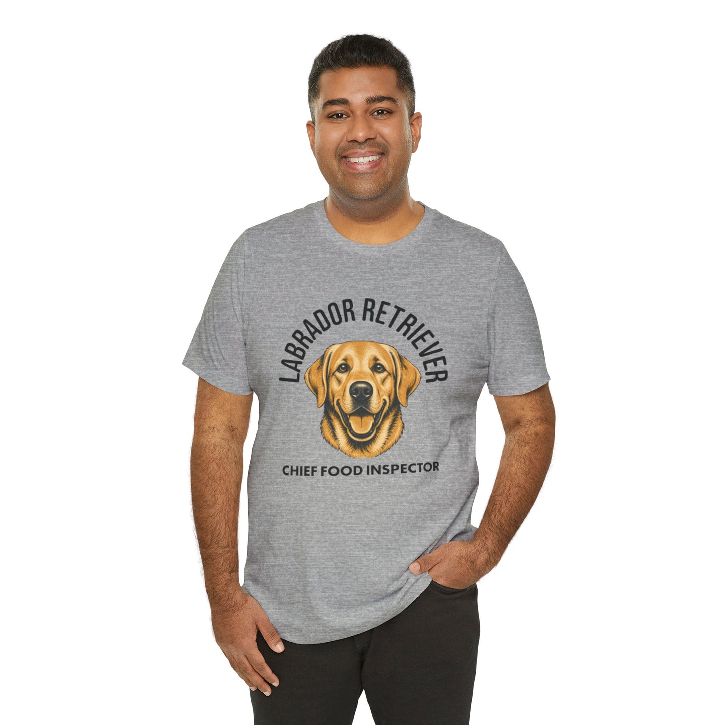 Labrador Retriever Club Chief Food Inspector Graphic Tee