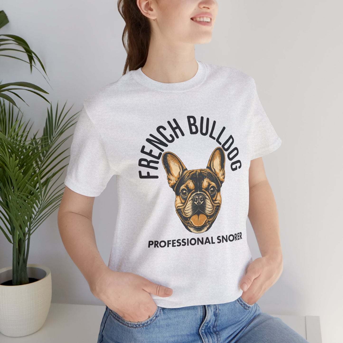 French Bulldog Club Professional Snorer Graphic Tee