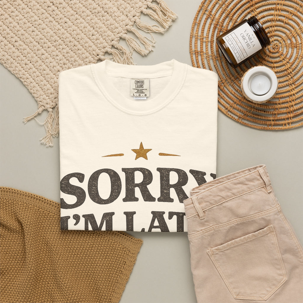 Sorry I’m Late, I Saw a Dog Retro T-Shirt