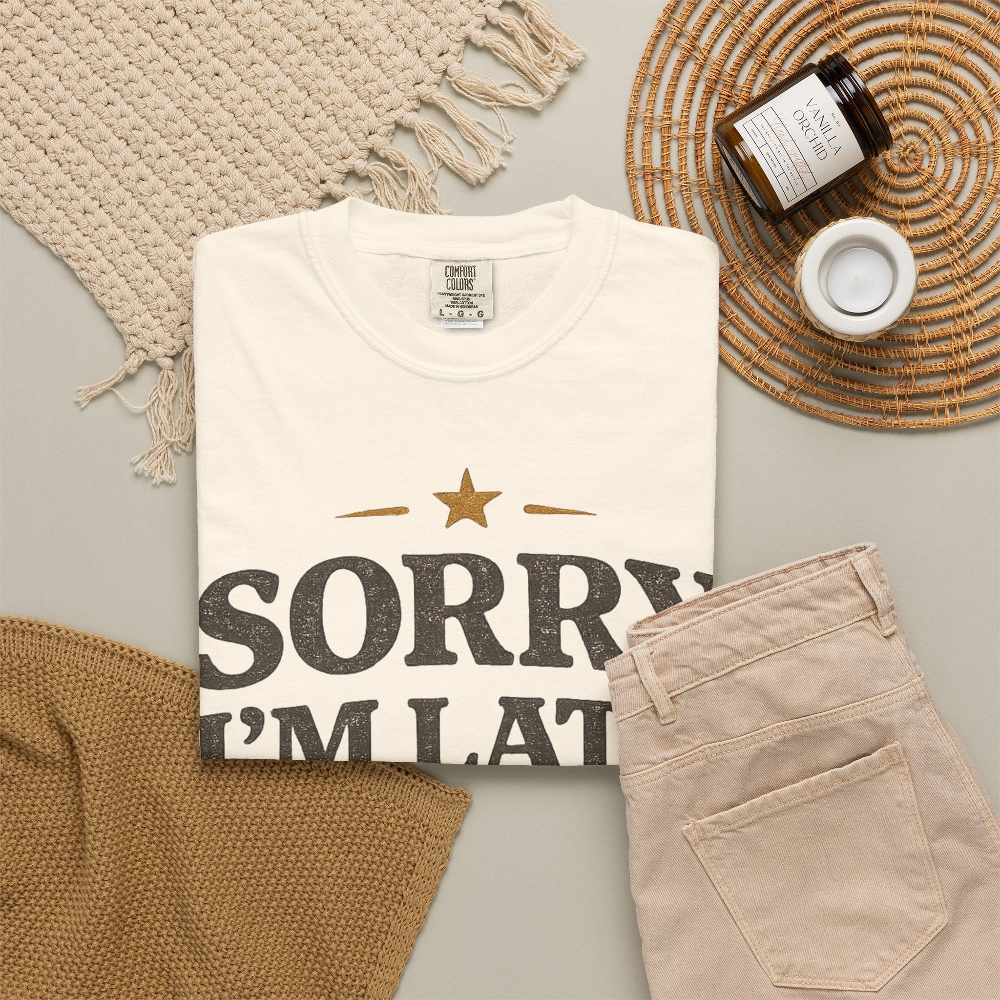 Sorry I’m Late, I Saw a Dog Retro T-Shirt