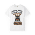Salty Hair & Sandy Paws Dog Dad Comfort Colors® T-Shirt