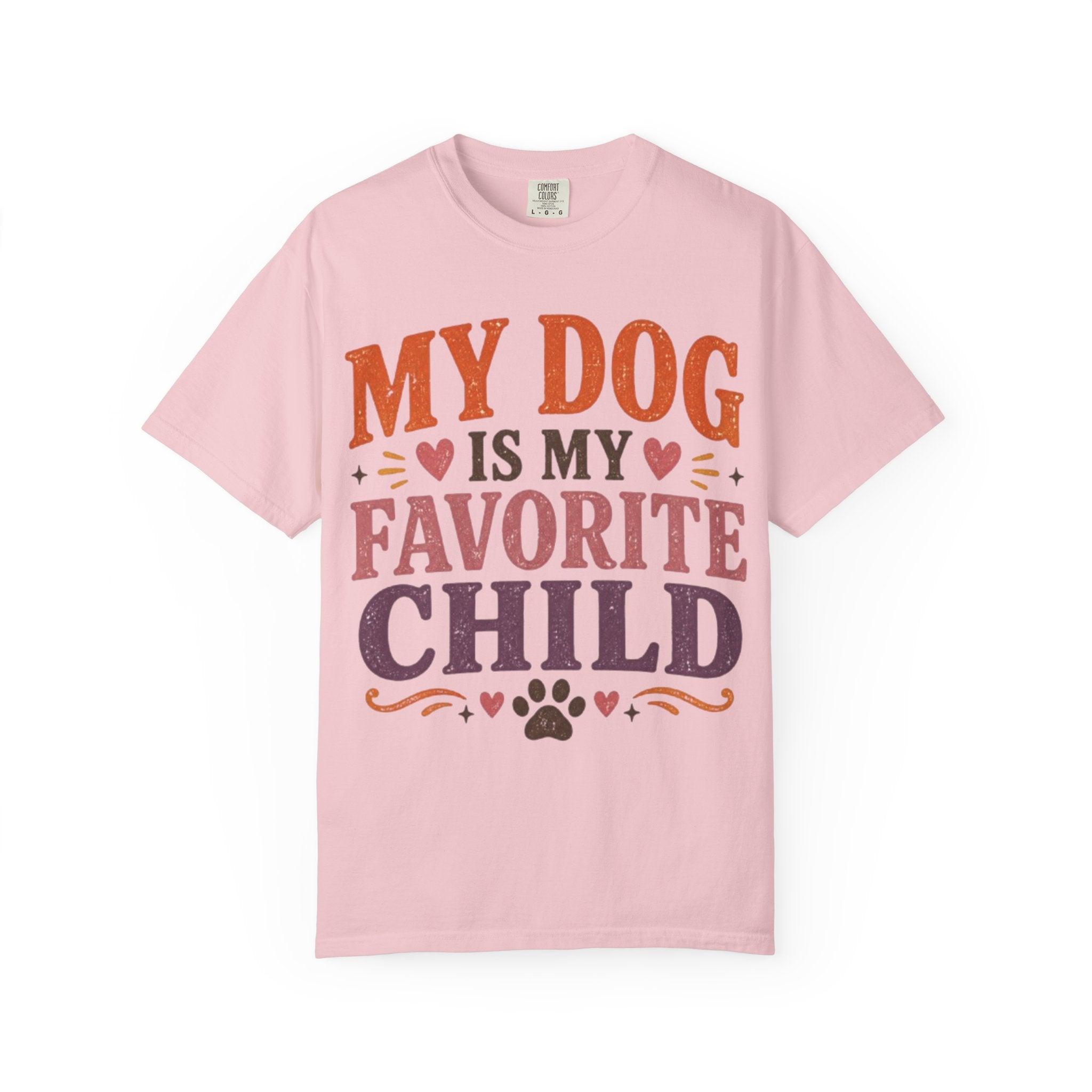 My Dog Is My Favorite Child Retro T-Shirt