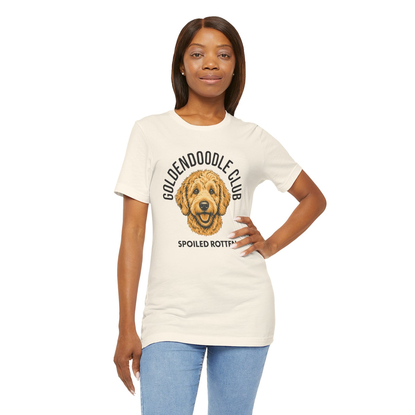 Goldendoodle Club Spoiled Rotten Graphic Tee