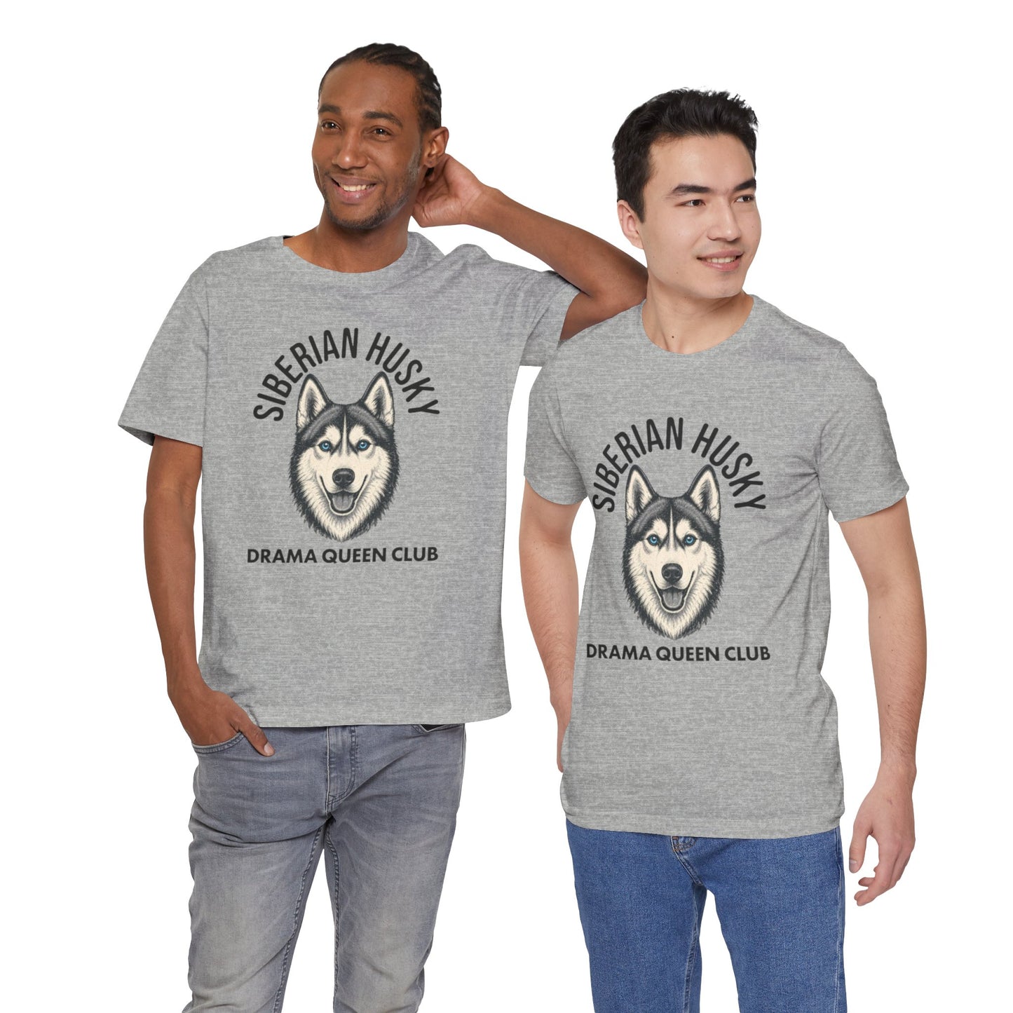 Siberian Husky Club Drama Queen Official Graphic Tee