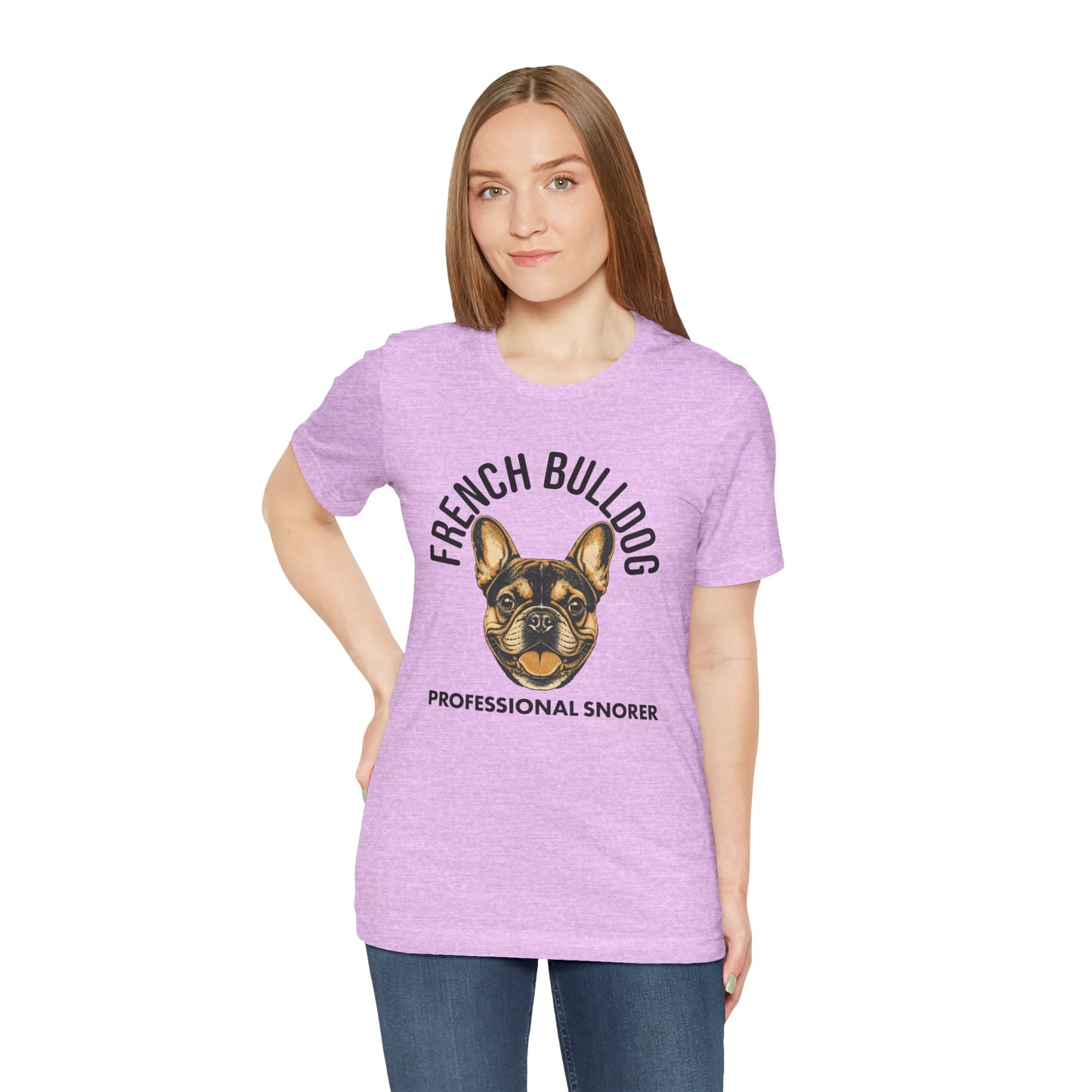 French Bulldog Club Professional Snorer Graphic Tee