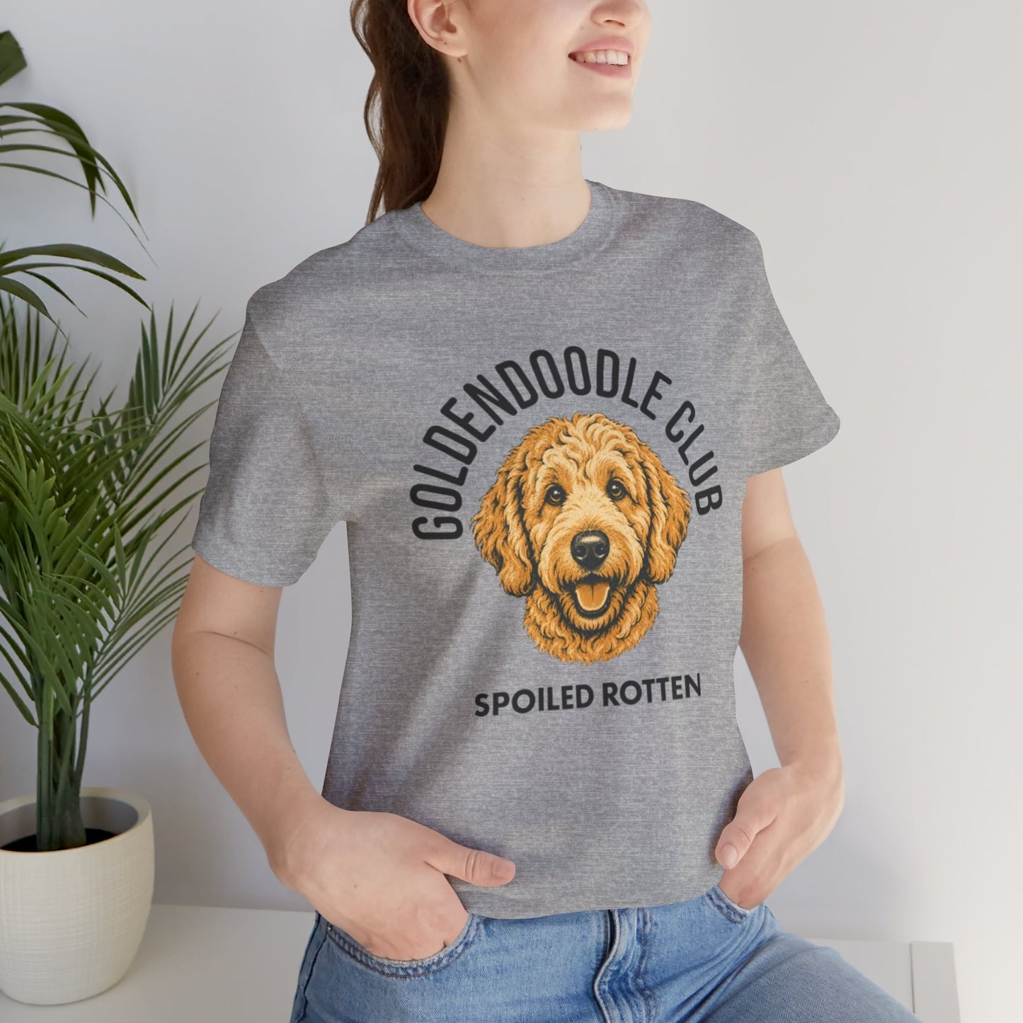 Goldendoodle Club Spoiled Rotten Graphic Tee
