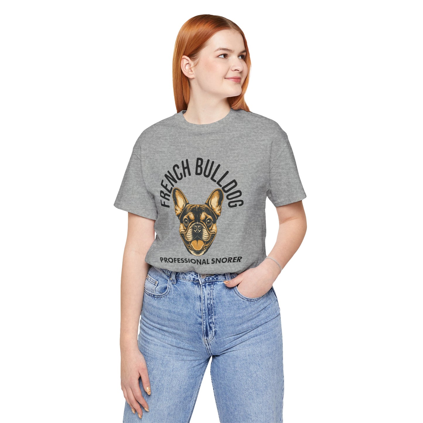 French Bulldog Club Professional Snorer Graphic Tee