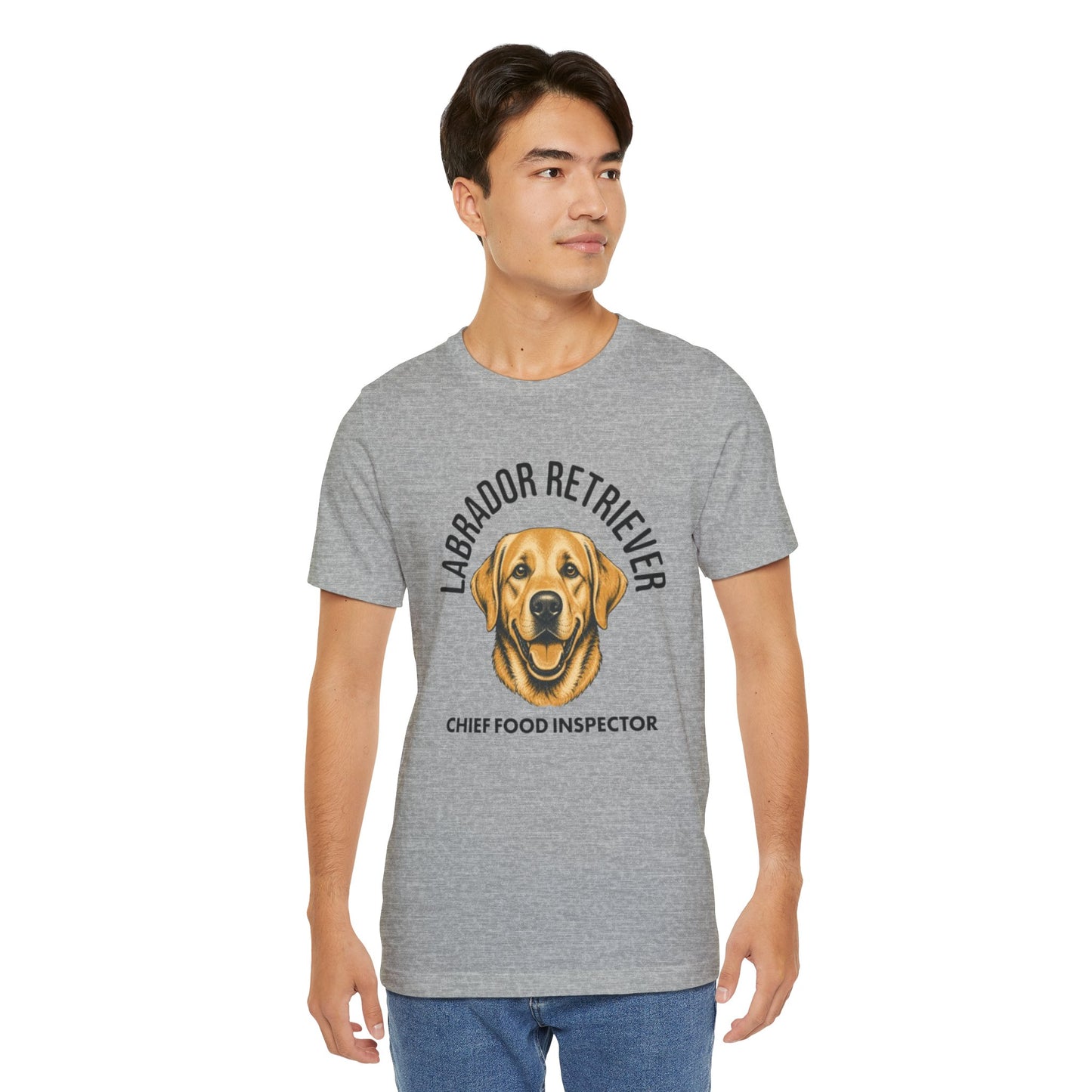 Labrador Retriever Club Chief Food Inspector Graphic Tee