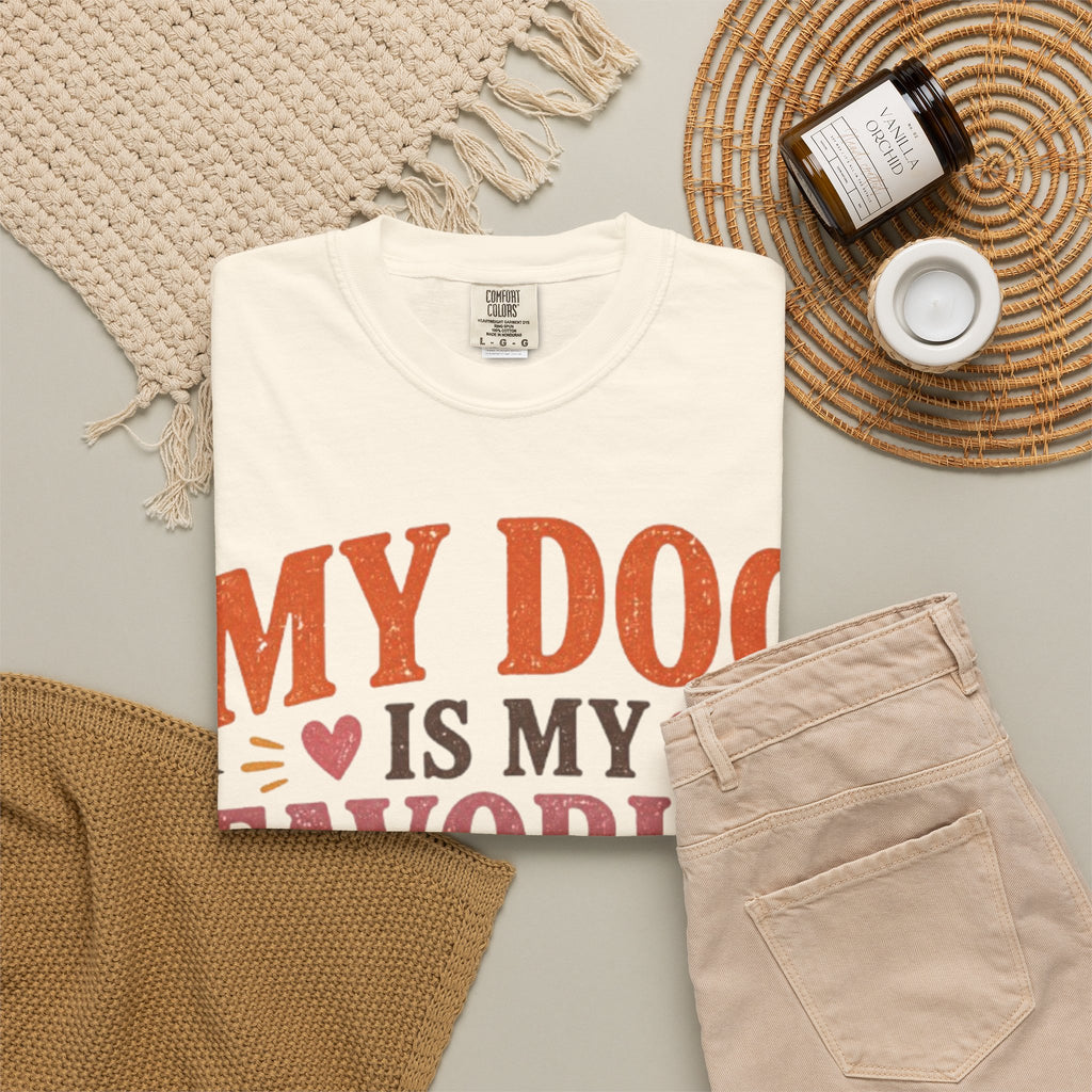 My Dog Is My Favorite Child Retro T-Shirt
