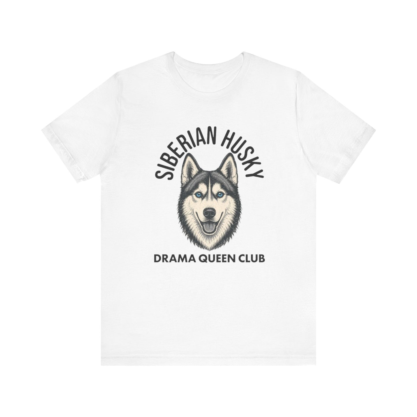 Siberian Husky Club Drama Queen Official Graphic Tee